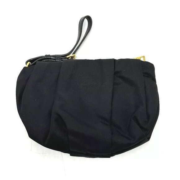 PRADA Logo ribbon with Strap Small items Multi-purpose Accessory pouch - Picture 2 of 12